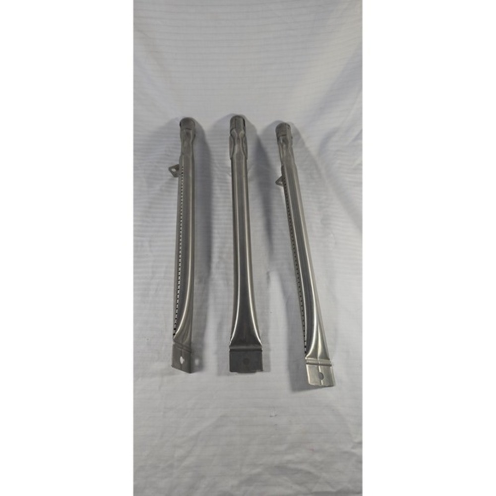 3 Pack Stainless Steel Gas Grill Tube Burner Replacement 17 Inch‎ Straight Pipe